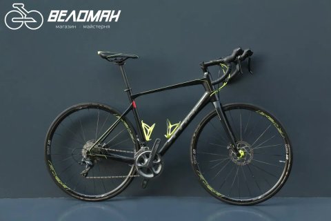 Шосейний велосипед Cube ATTAIN GTC SL DISC Carbon + велокомп Garmin.Карбон, shimano