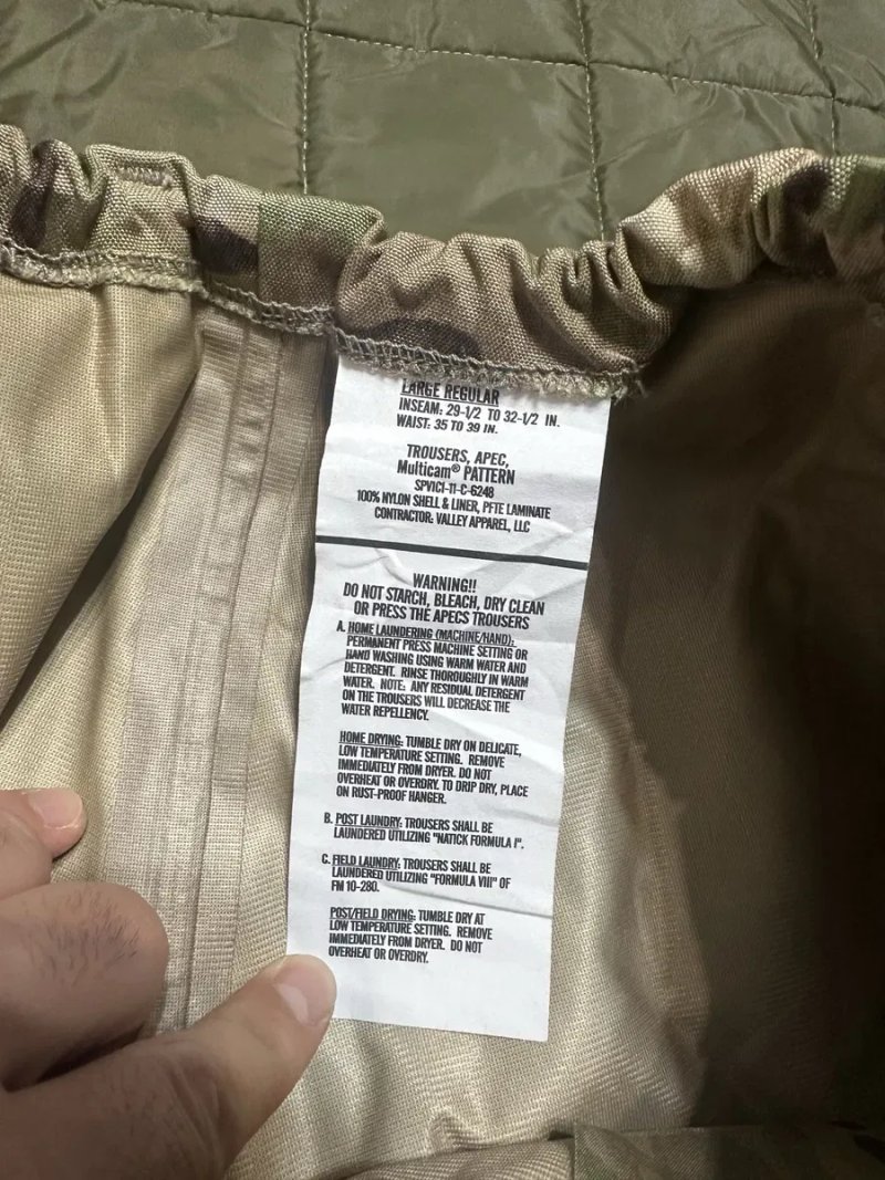 Штани,gore tex,multicam,ecwcs,level 6,LR — фото 4