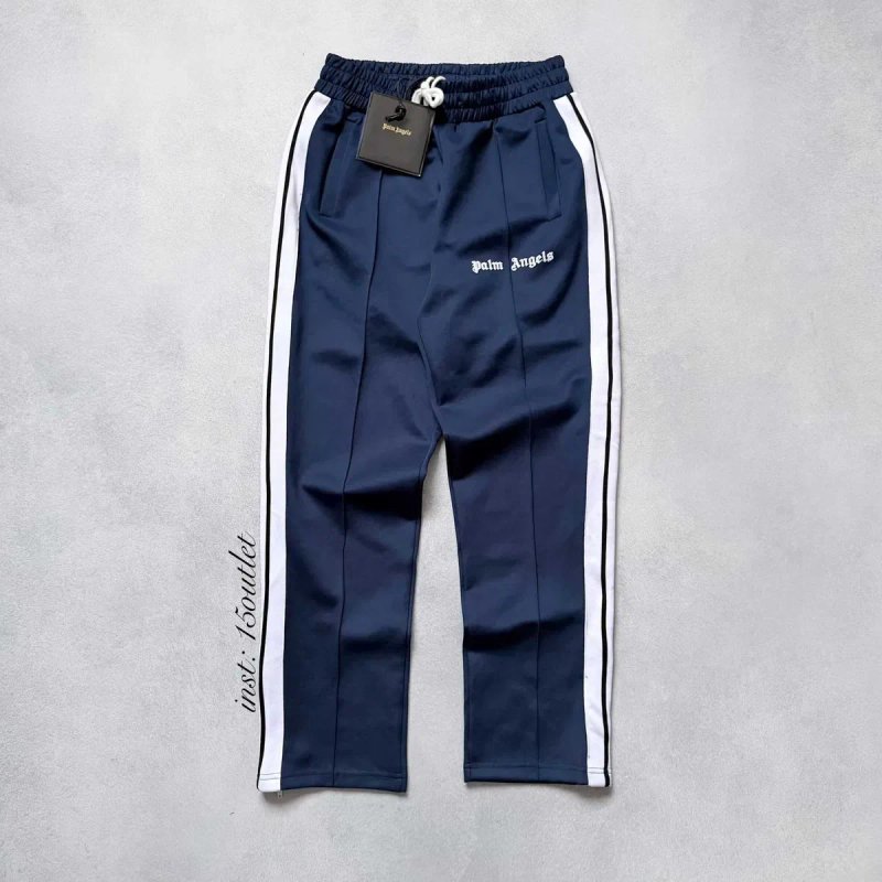 Штани Palm Angels Track Pants Спортивные штаны Брюки Палм Енжелс Чорні, Ямайка, Сині, Зелені — фото 5