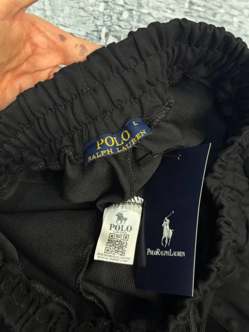 Штани Polo Ralph Lauren чорні чоловічі широкі штаны Поло Ральф серые | Шорти Поло Ральф Лоурен чоловічі літні штани без флісі Polo Ralph Lauren білі — фото 7