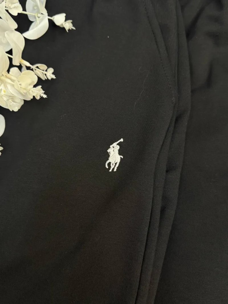 Штани Polo Ralph Lauren чорні чоловічі широкі штаны Поло Ральф серые | Шорти Поло Ральф Лоурен чоловічі літні штани без флісі Polo Ralph Lauren білі — фото 8