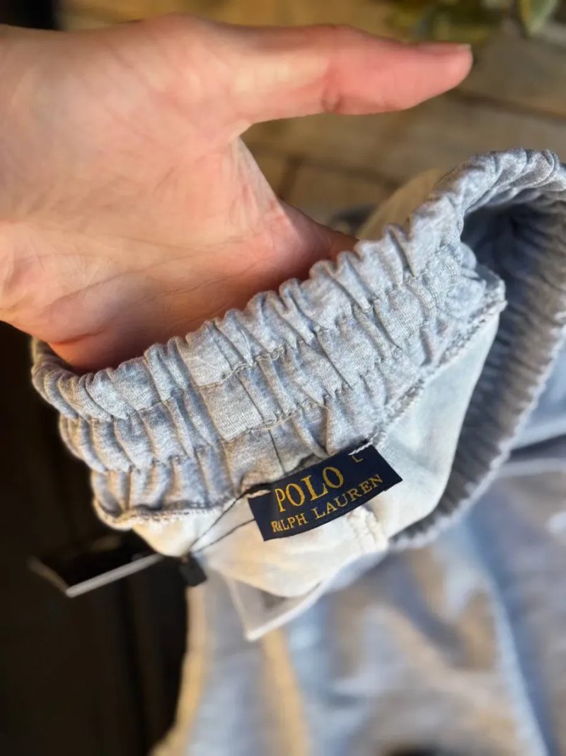 Штани Polo Ralph Lauren широкі Baggy штаны Поло Ральф черные на флісі | Штаны летние мужские без флиса черные Поло Ральф Лоурен серые М размера шорты — фото 6