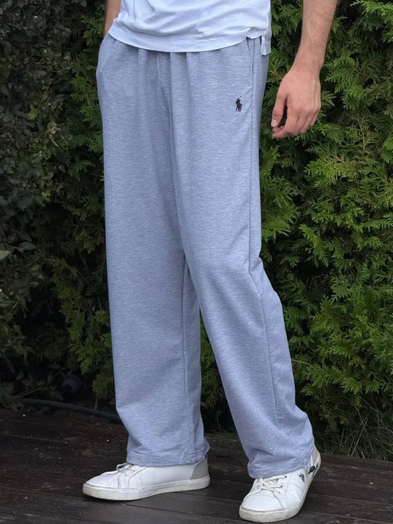 Штани Polo Ralph Lauren широкі Baggy штаны Поло Ральф черные на флісі | Штаны летние мужские без флиса черные Поло Ральф Лоурен серые М размера шорты — фото 8
