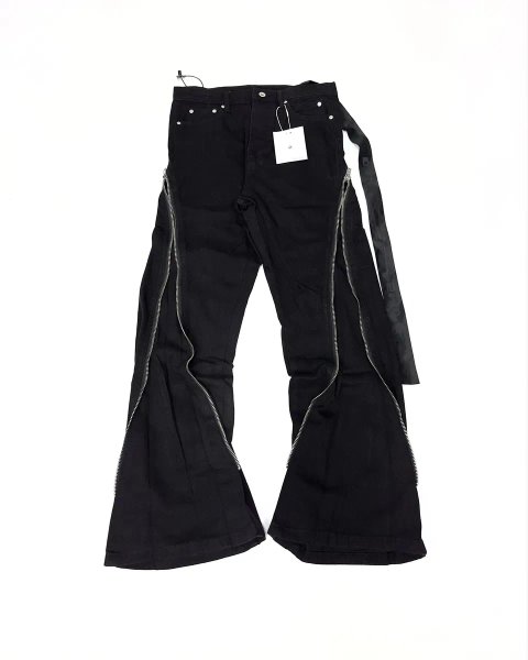 Штаны джинсы клеш flared jeans Rick Owens black opium джинси рік овенс bolan banana archive erd M-L