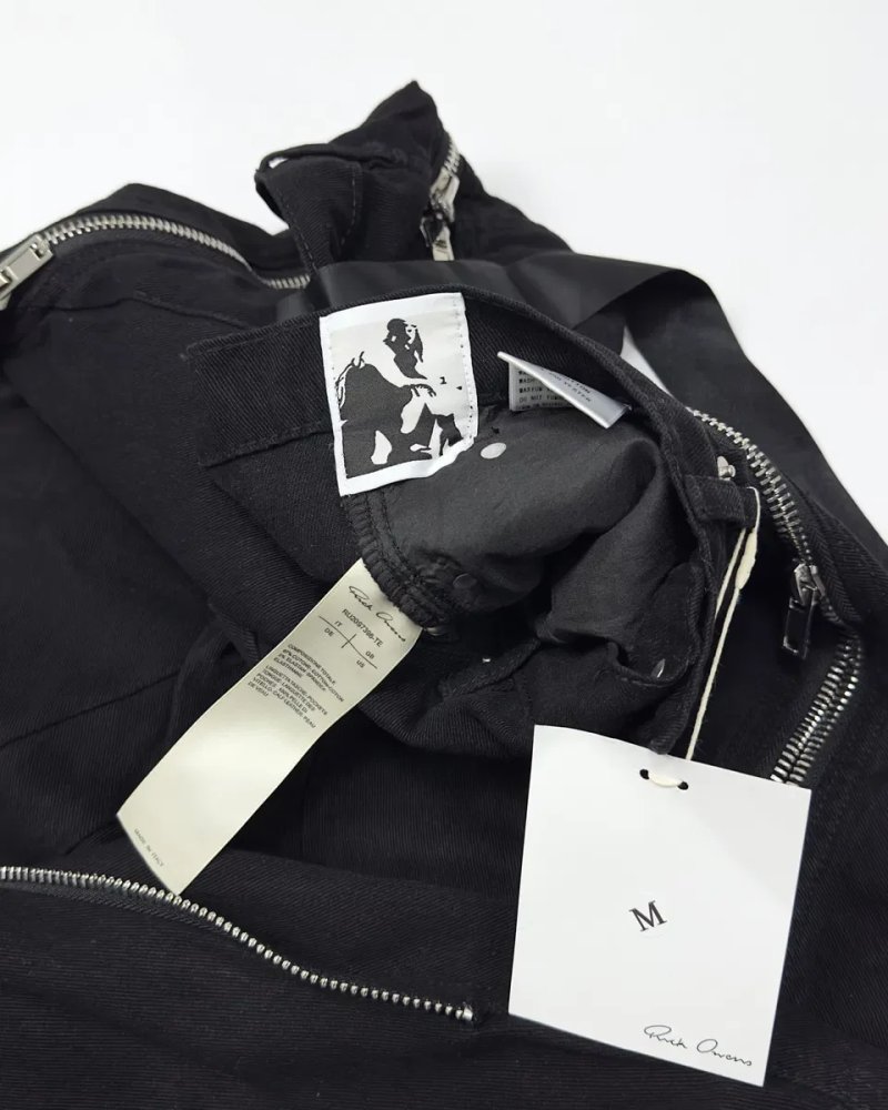 Штаны джинсы клеш flared jeans Rick Owens black opium джинси рік овенс bolan banana archive erd M-L — фото 5