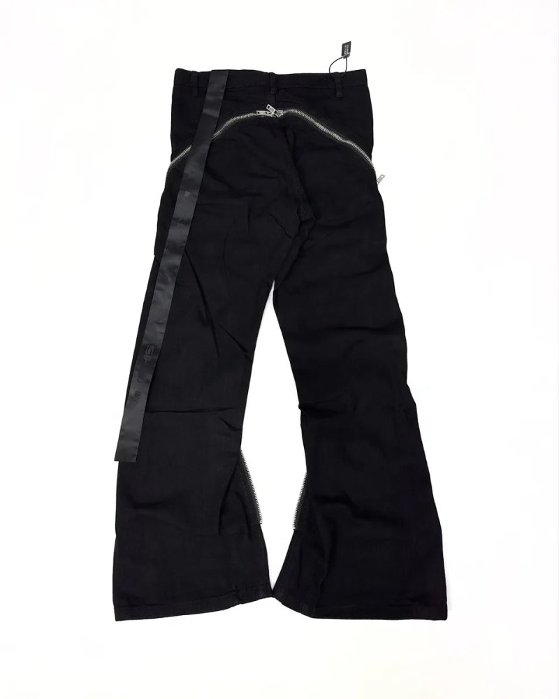 Штаны джинсы клеш flared jeans Rick Owens black opium джинси рік овенс bolan banana archive erd M-L — фото 6