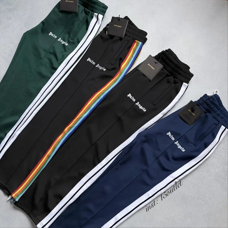Штаны Palm Angels Rainbow Track Pants Спортивні штани Палм Ангелс Ямайка — фото 8