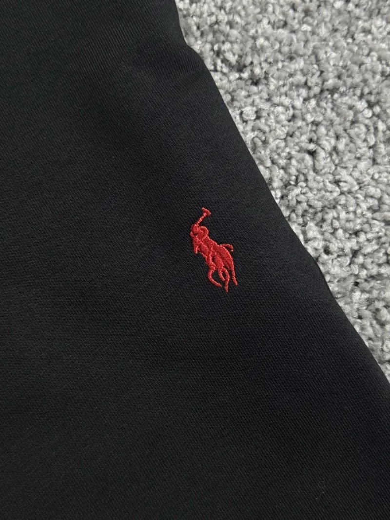 Штаны Polo Ralph Lauren широкие мужсие штаны без флиса Поло Ральф Лоурен серые | Штани чоловічі спортивні Polo Ralph Lauren чорні широкя штани — фото 2