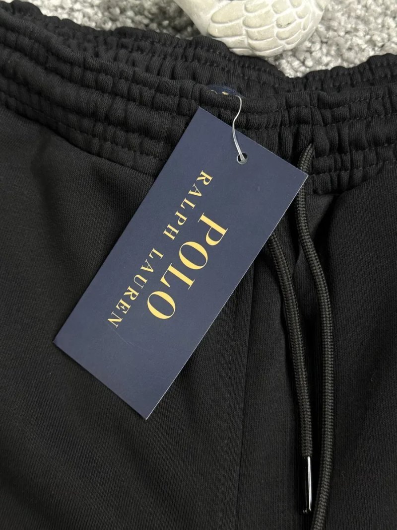 Штаны Polo Ralph Lauren широкие мужсие штаны без флиса Поло Ральф Лоурен серые | Штани чоловічі спортивні Polo Ralph Lauren чорні широкя штани — фото 3