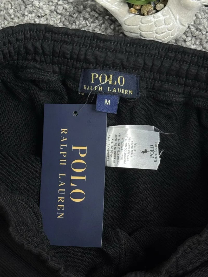 Штаны Polo Ralph Lauren широкие мужсие штаны без флиса Поло Ральф Лоурен серые | Штани чоловічі спортивні Polo Ralph Lauren чорні широкя штани — фото 4
