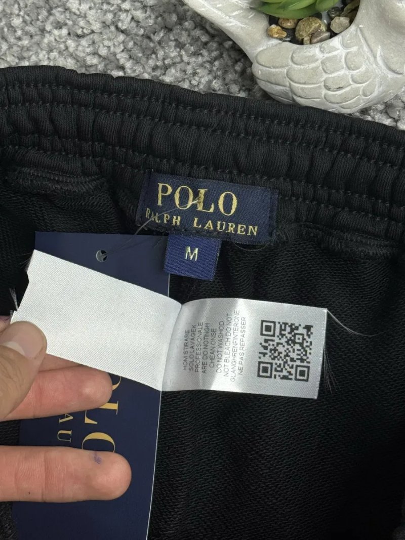 Штаны Polo Ralph Lauren широкие мужсие штаны без флиса Поло Ральф Лоурен серые | Штани чоловічі спортивні Polo Ralph Lauren чорні широкя штани — фото 5