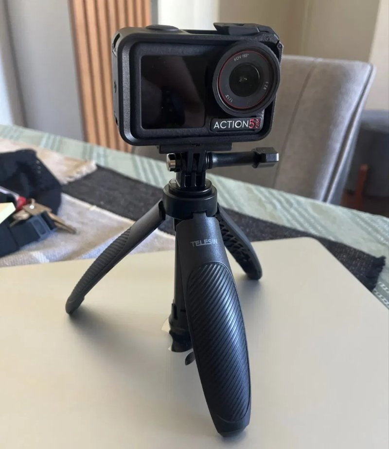 Штатив тринога для экшн камер GoPro, Xiaomi, Sony, SJcam. Мини монопод — фото 4