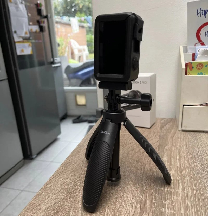 Штатив тринога для экшн камер GoPro, Xiaomi, Sony, SJcam. Мини монопод — фото 6