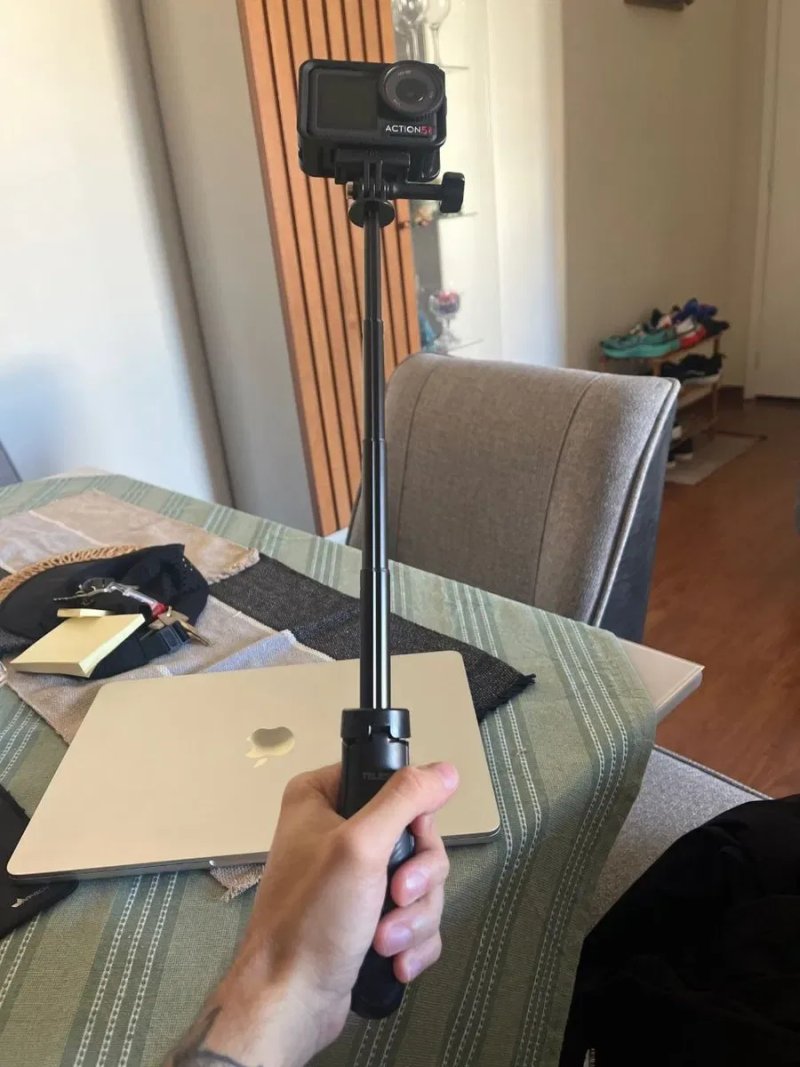 Штатив тринога для экшн камер GoPro, Xiaomi, Sony, SJcam. Мини монопод — фото 8