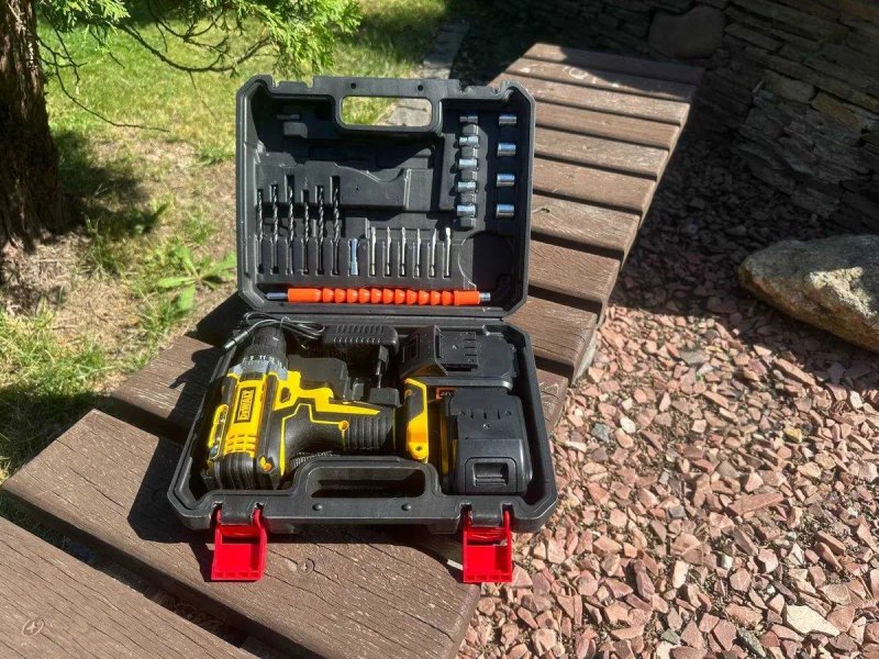 Шуруповерт аккумуляторный DeWalt 24в девольт Шурупокруп +2 акумм +кейс — фото 7