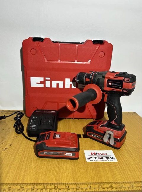 Шуруповерт Einhell TP-CD 18/80 Li BL з акумуляторами 3Ah, зарядкою