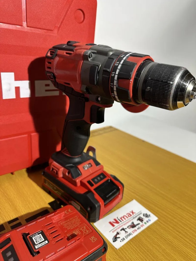 Шуруповерт Einhell TP-CD 18/80 Li BL з акумуляторами 3Ah, зарядкою — фото 2