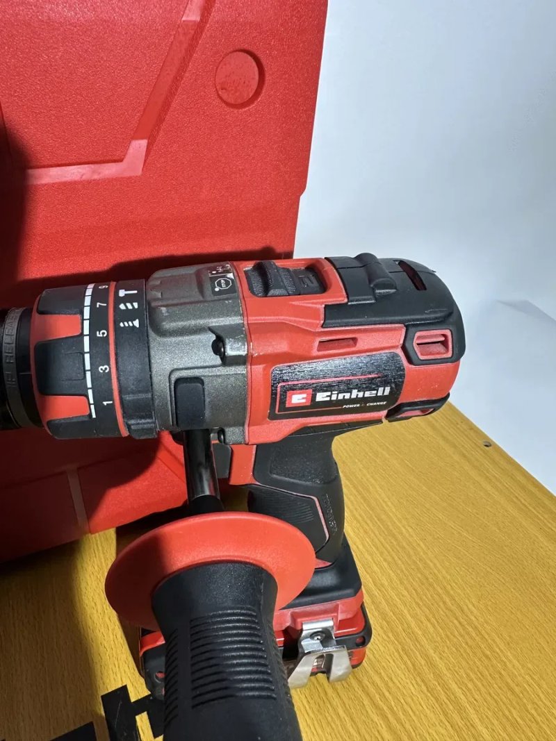 Шуруповерт Einhell TP-CD 18/80 Li BL з акумуляторами 3Ah, зарядкою — фото 3