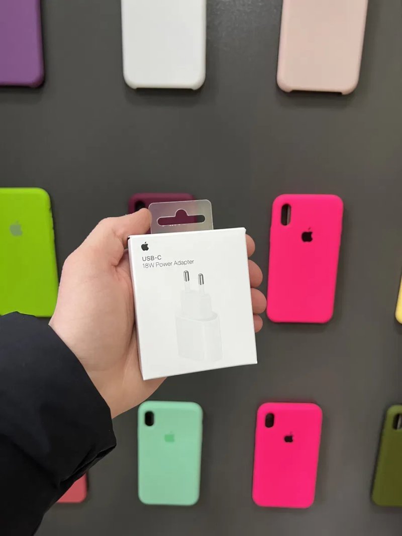 Швидка зарядка для Iphone, блок живлення 20W + кабель USB-C Lightning — фото 2