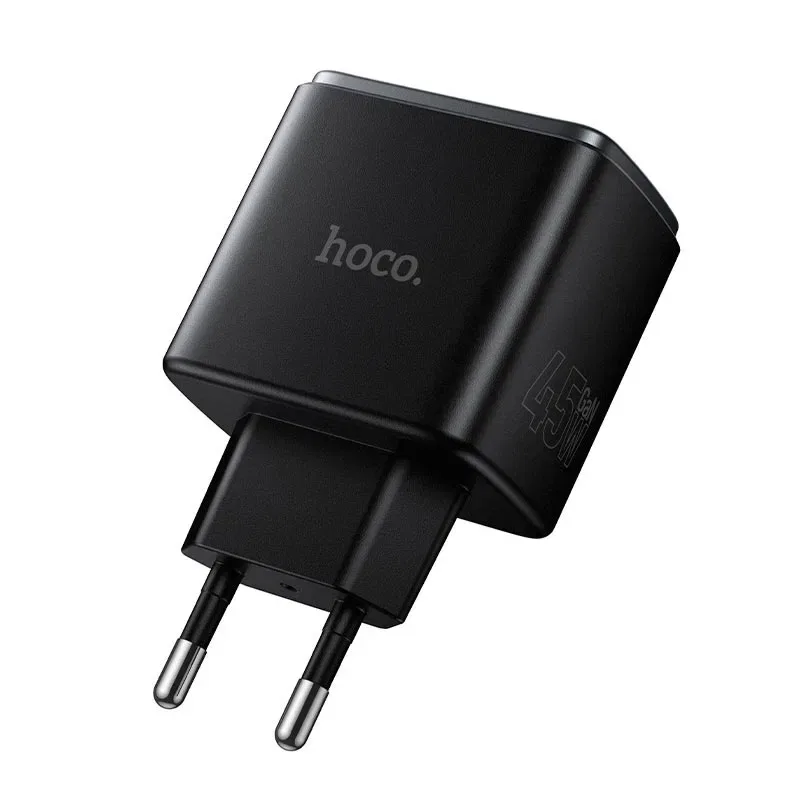 Швидка зарядка на 45W Hoco C158A Type-C Type-C для Samsung/ Motorola і тд. Быстрая зарядка Power Delivery/ PD — фото 5