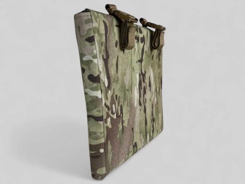 Сидушка тактична мультикам каремат для сидіння на РПС Cordura 1000D