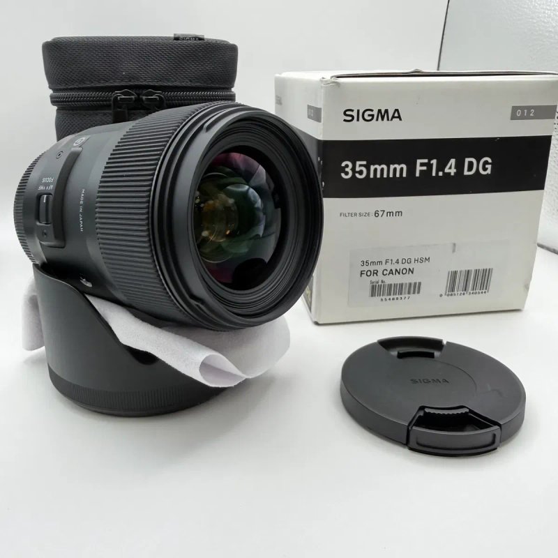 Sigma 35mm f/1.4 Art DG HSM Canon EF Made in Japan — фото 2
