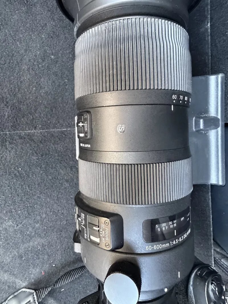 Sigma  60-600mm телефотообєктив — фото 6