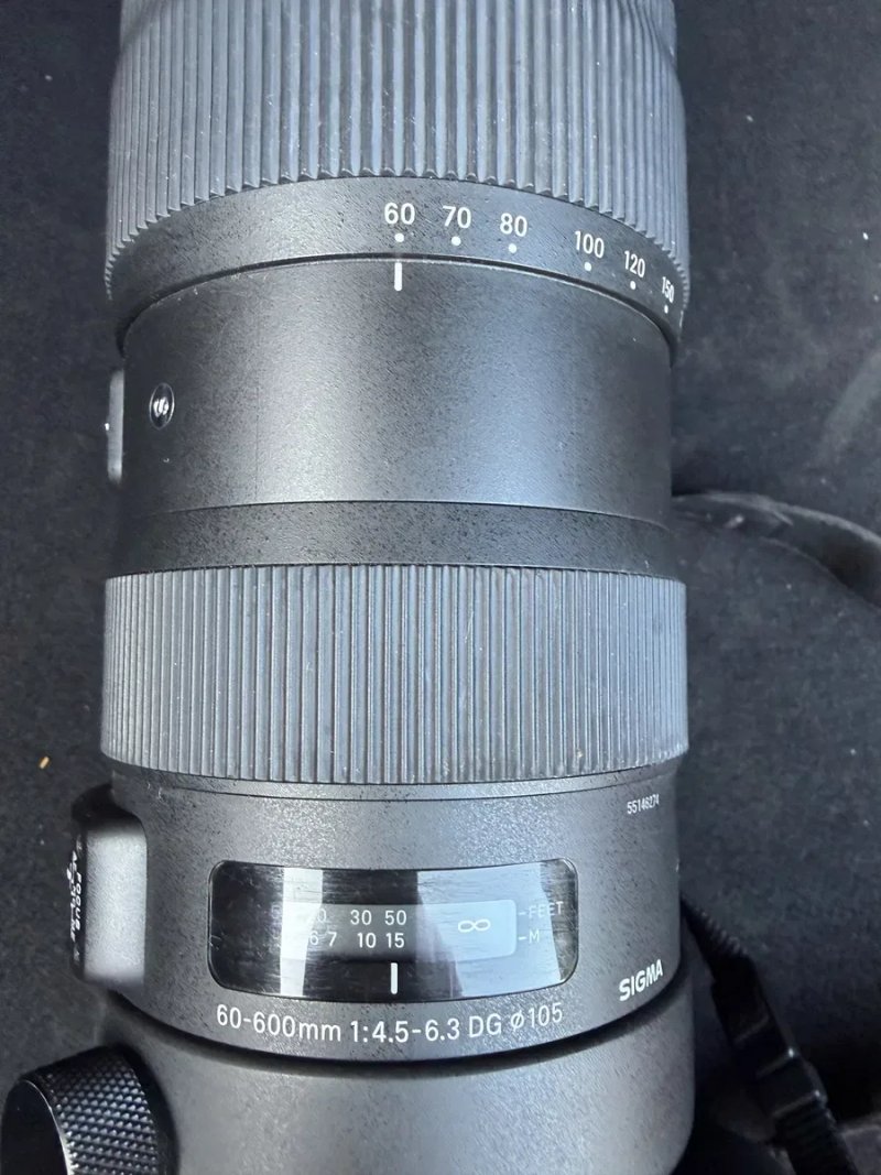 Sigma  60-600mm телефотообєктив — фото 7