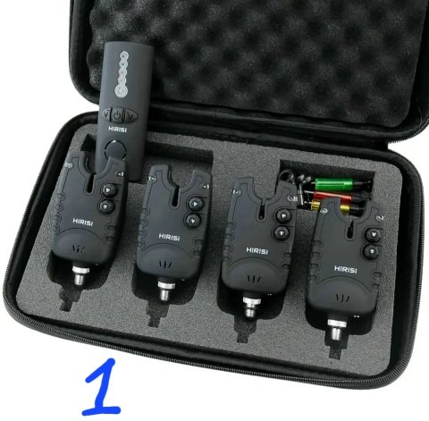 Сігналізатори кльову фірми Hirisi 4+1 3+1 2+1 2+2 пейджером та св