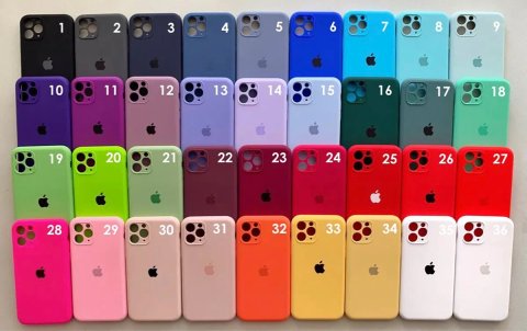 Silicone Case Full Camera Мах 11, 12 силіконовий чохол Макс Про