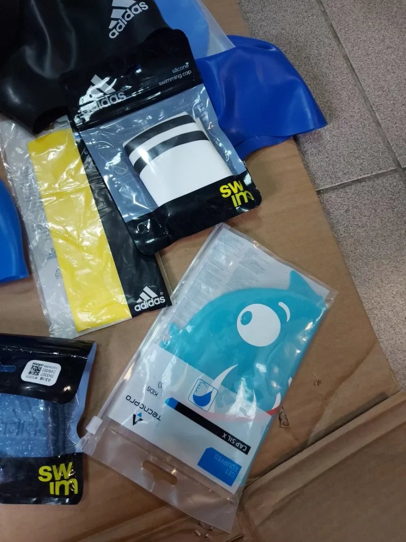Сіліконова шапочка для плавання adidas Tecnopro — фото 4