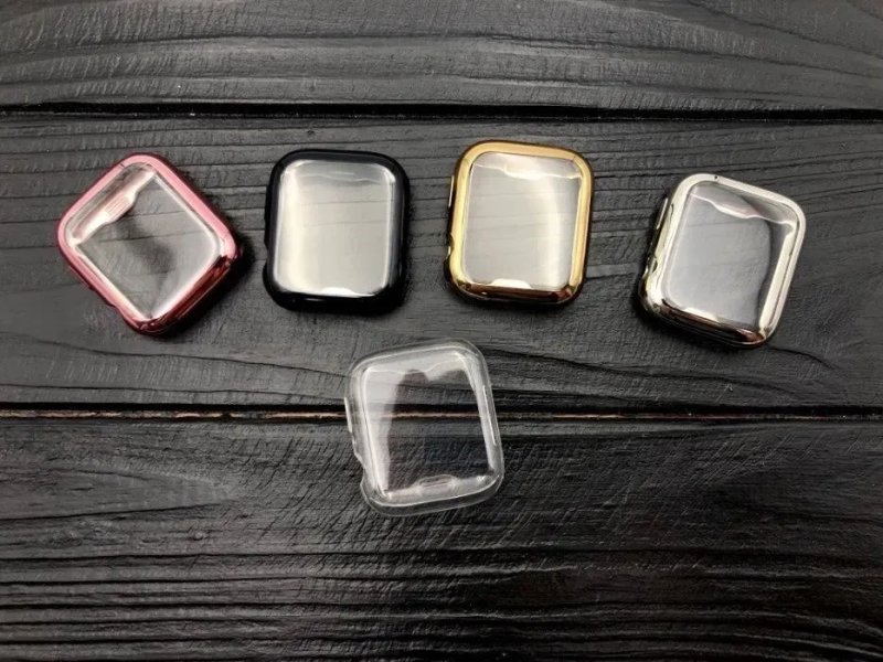 Силіконовий чохол на Apple Watch на все серии чехол бампер силиконовий — фото 2