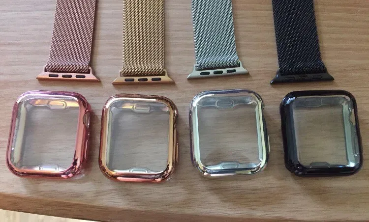 Силіконовий чохол на Apple Watch на все серии чехол бампер силиконовий — фото 7