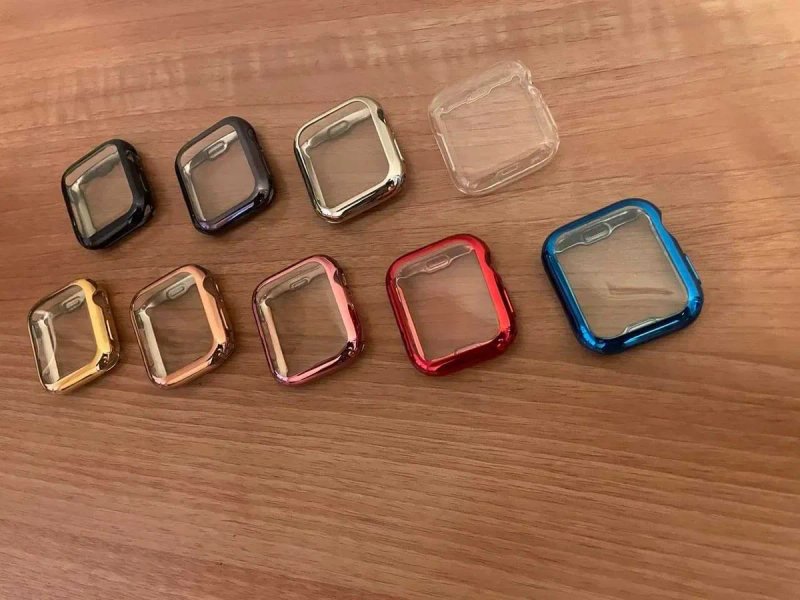 Силіконовий чохол на Apple Watch на все серии чехол бампер силиконовий — фото 8