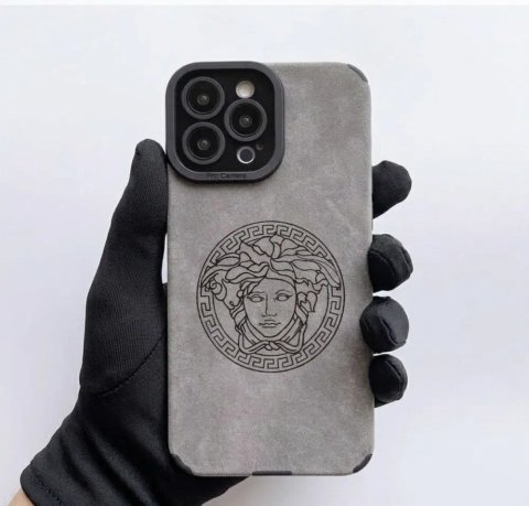 Силіконовий чохол ver*ace iphone чехол Бренд айфон luxury case