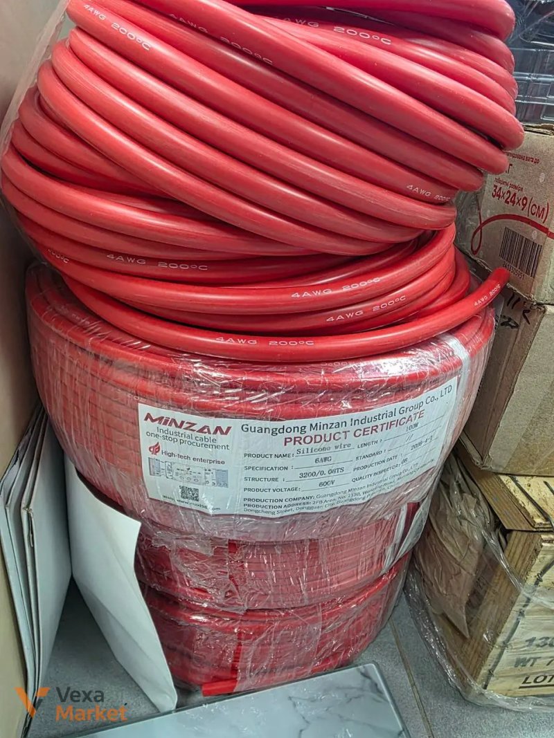 Силіконовий кабель MINZAN Silicone Wire 4-24 AWG — фото 2