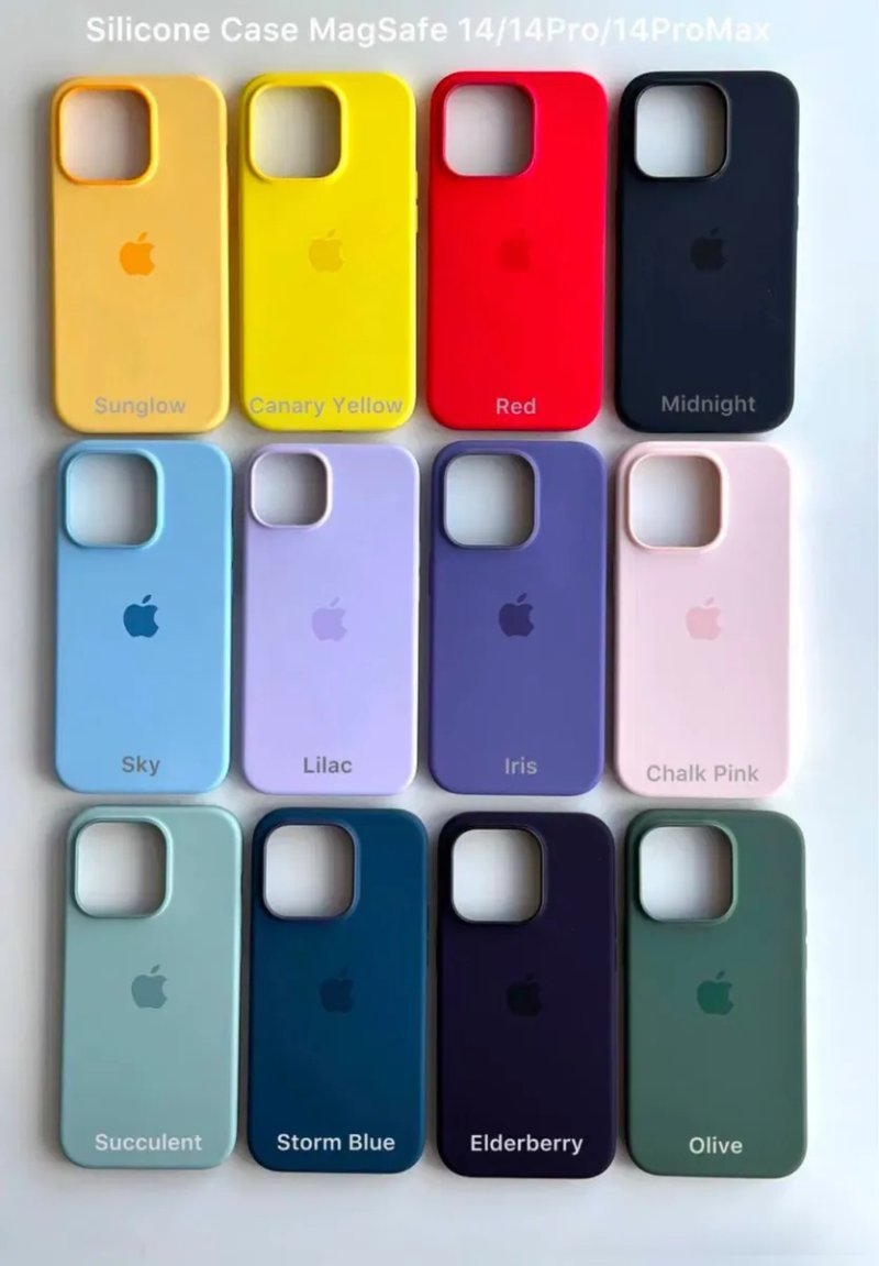 Силиконовый чехол magsafe silicone case магсейф силіконовий чохол — фото 4