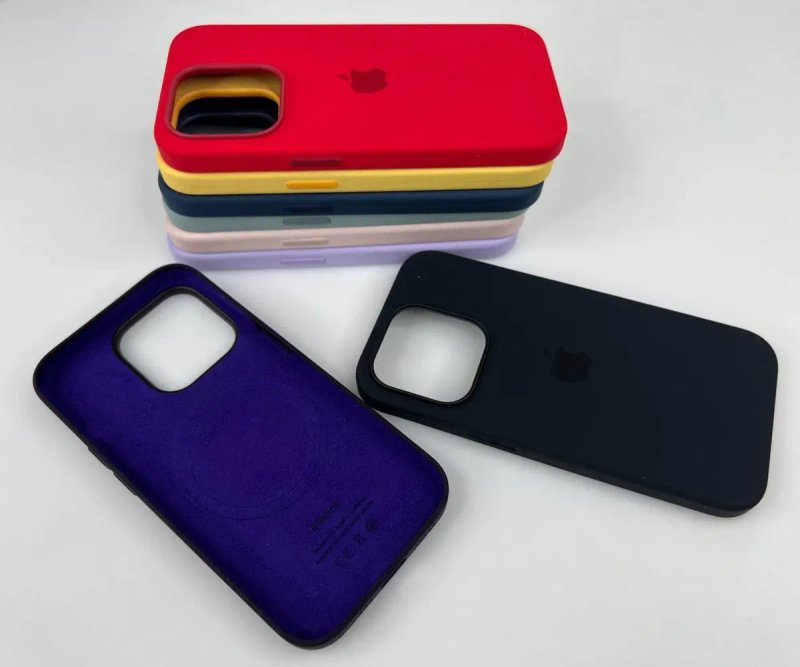 Силиконовый чехол magsafe silicone case магсейф силіконовий чохол — фото 6