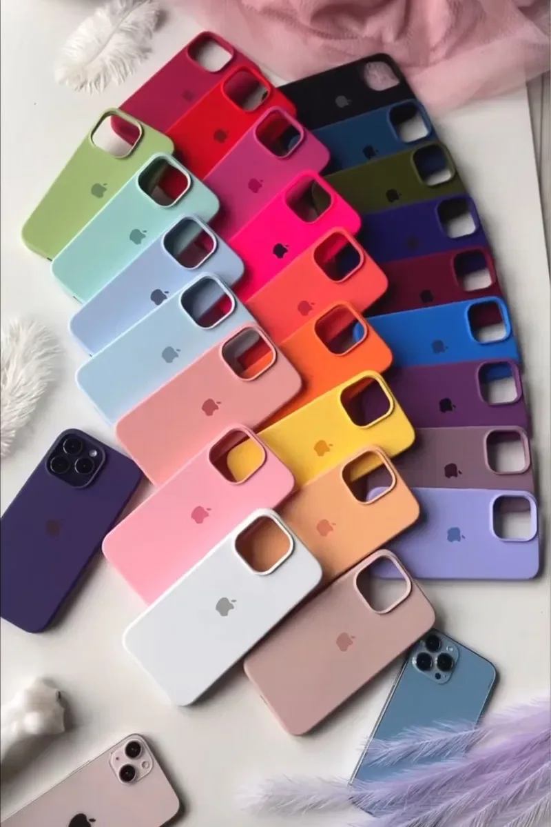 Силиконовый чехол silicone case на iphone айфон силіконовий чохол — фото 3