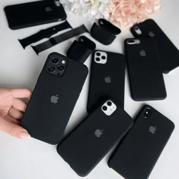 Силиконовый чехол silicone case на iphone айфон силіконовий чохол — фото 6