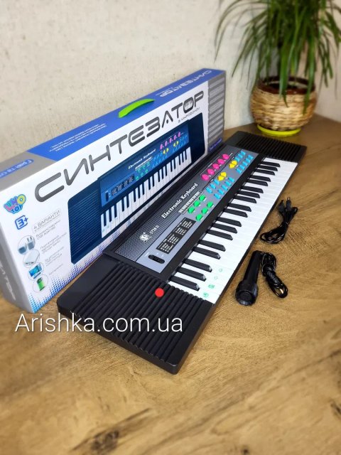 Синтезатор,піаніно дитяче LimoToy з мікрофоном