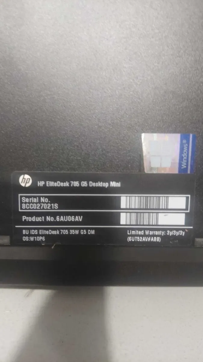 Системні блоки ПК HP EliteDesk 705 G4 G5 mini SFF sAM4 Ryzen 5 PRO Гурт Роздріб ! — фото 6