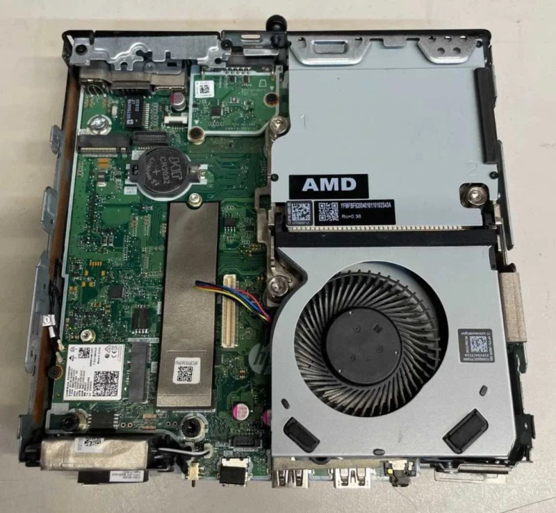 Системні блоки ПК HP EliteDesk 805 G6 Mini sAM4 Ryzen 5 PRO 4650GE/8Gb/256SSD nwme — фото 2
