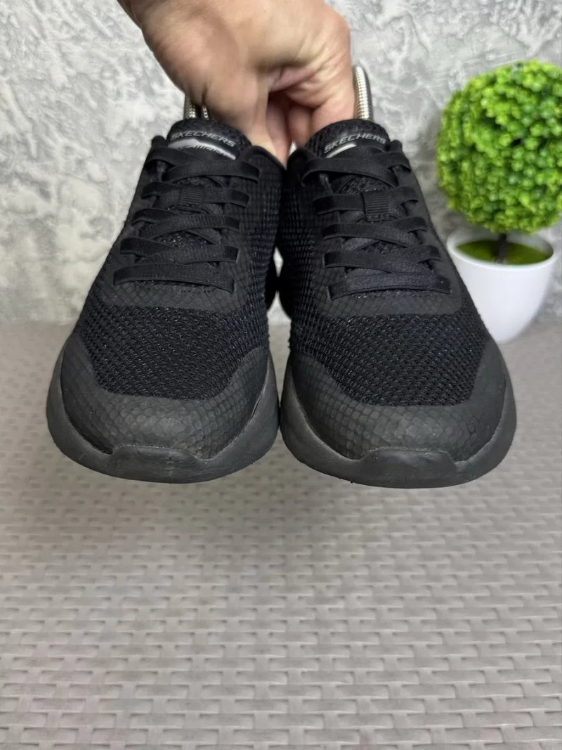 Skechers Lite-weight кроссовки 37 размер спортивные черные — фото 5