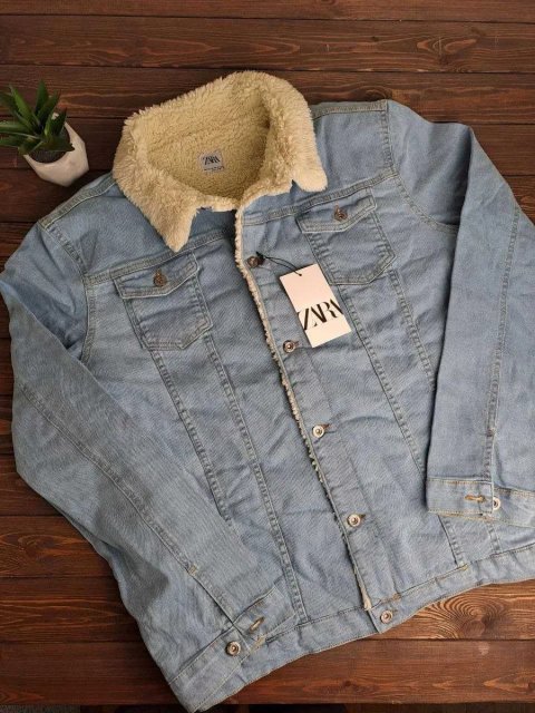 СКИДКА! XXL (54) ZARA MAN Мужская джинсовая куртка джинсовка зара