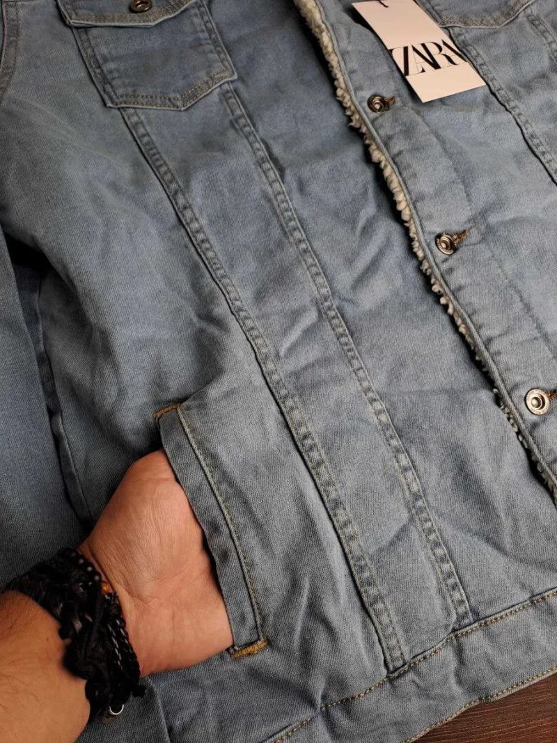 СКИДКА! XXL (54) ZARA MAN Мужская джинсовая куртка джинсовка зара — фото 6