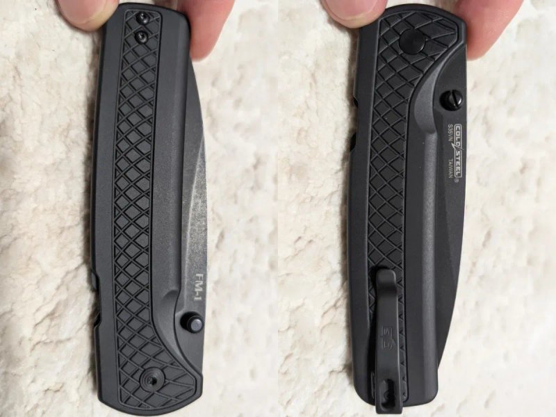 Складний ніж Cold Steel Atlas FM-1 S35VN Black edc titanium EDC оригінал — фото 4