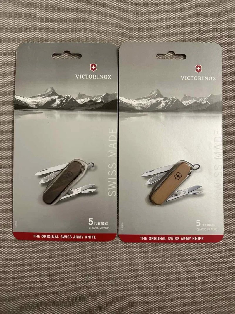 Складной нож Victorinox Classic SD Wood — фото 2
