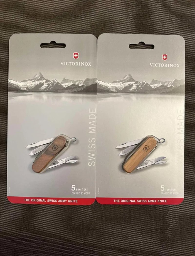 Складной нож Victorinox Classic SD Wood — фото 4