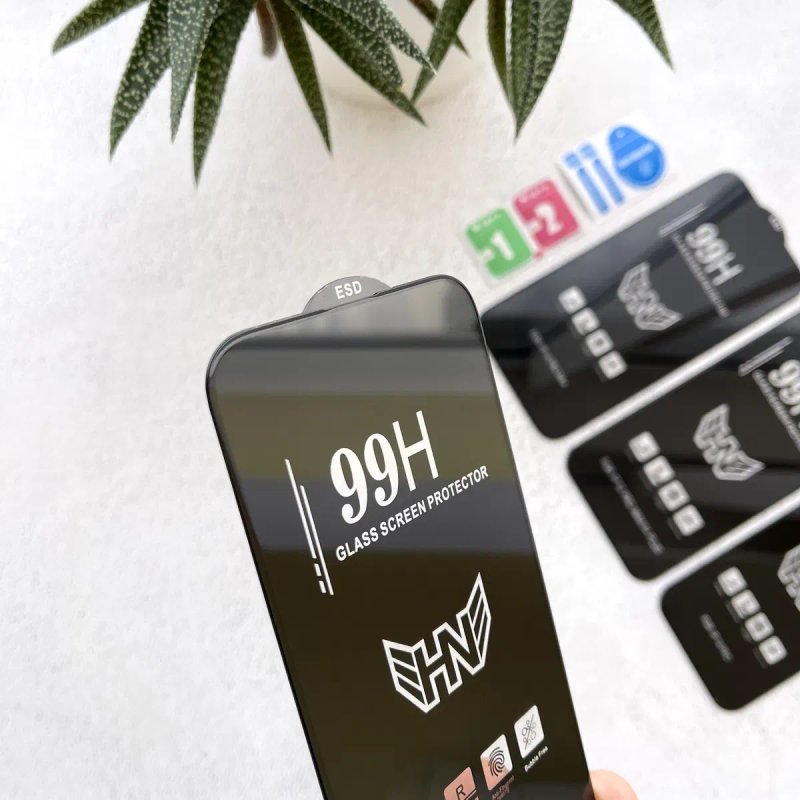 Скло 99H для iPhone 14 Pro Max / Защитное стекло Айфон 14 Про Макс — фото 3